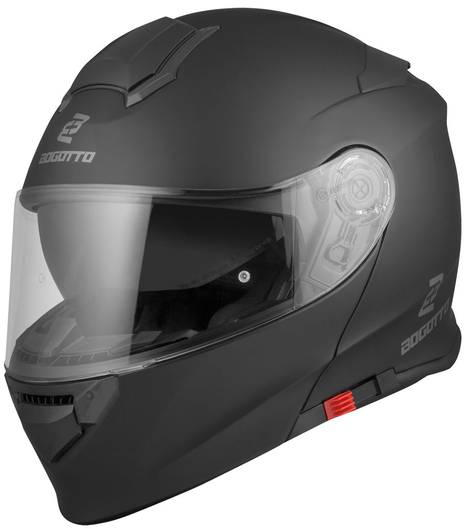 Bogotto V271 Motorhelm Black Matt S Figuur 3