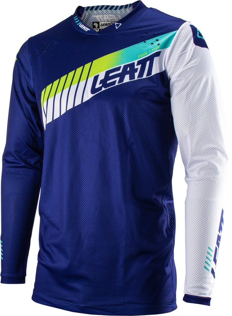 Leatt 4.5 Lite Classic Motocross Jersey blau L Abbildung 1