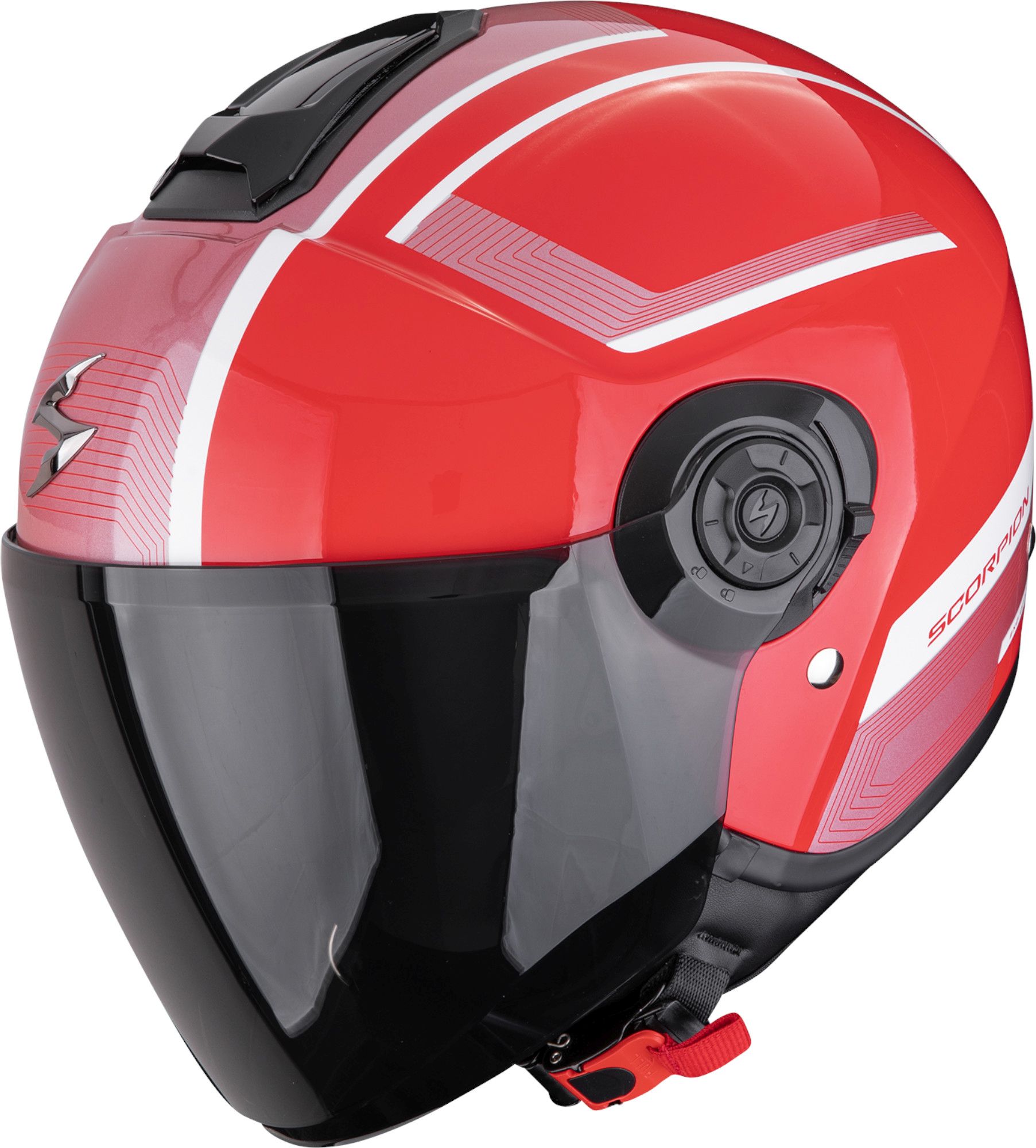 Scorpion Exo-City II Cosmos Open-Face Helmet red/white/black XL (60/61) Figure 1