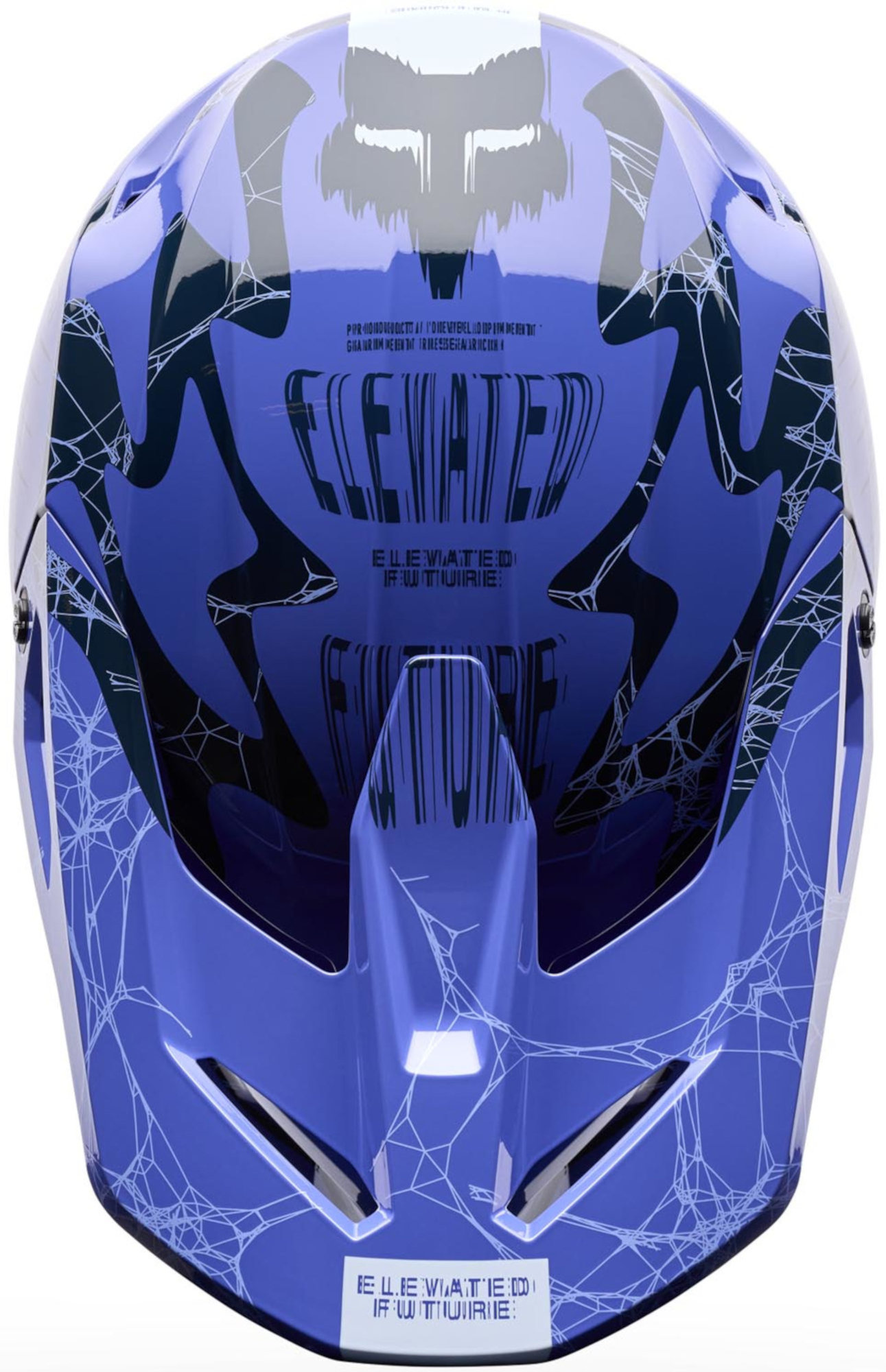 FOX V1 Diffuse Special Edition Motocrosshjelm lilla/sort M Figur 5