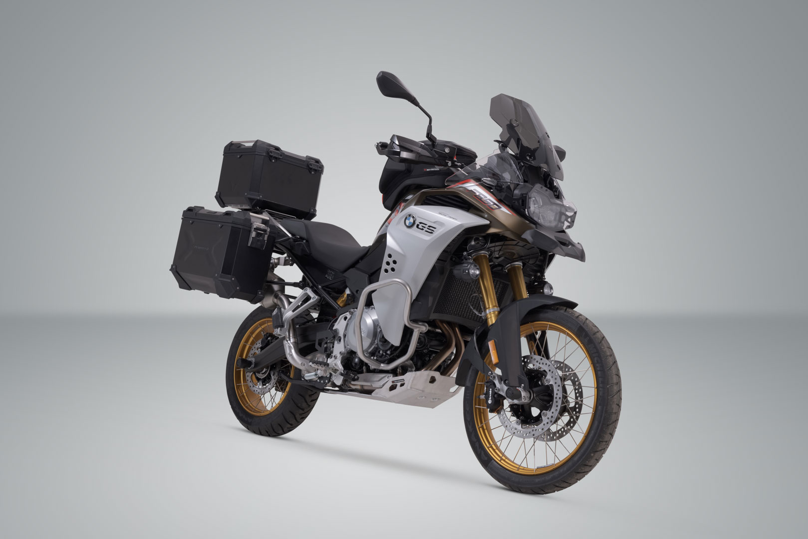 Setul de aventură SW-Motech TRAX ADV - Negru. Portabagaje BMW F 850/900 GS Adv. Inox. Figura 2