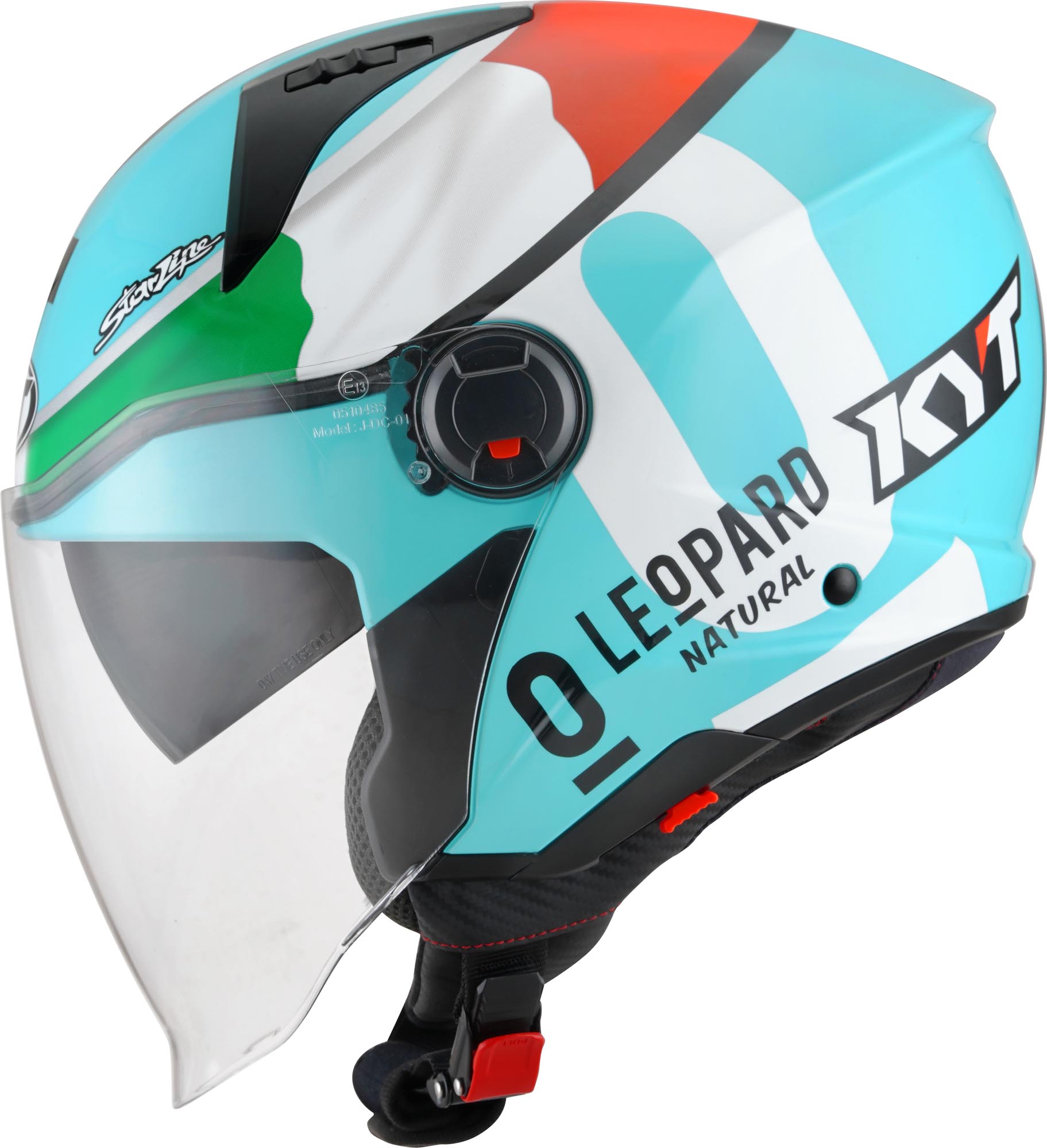 KYT D-City Leopard Replica Jethelm L (59/60) Abbildung 2