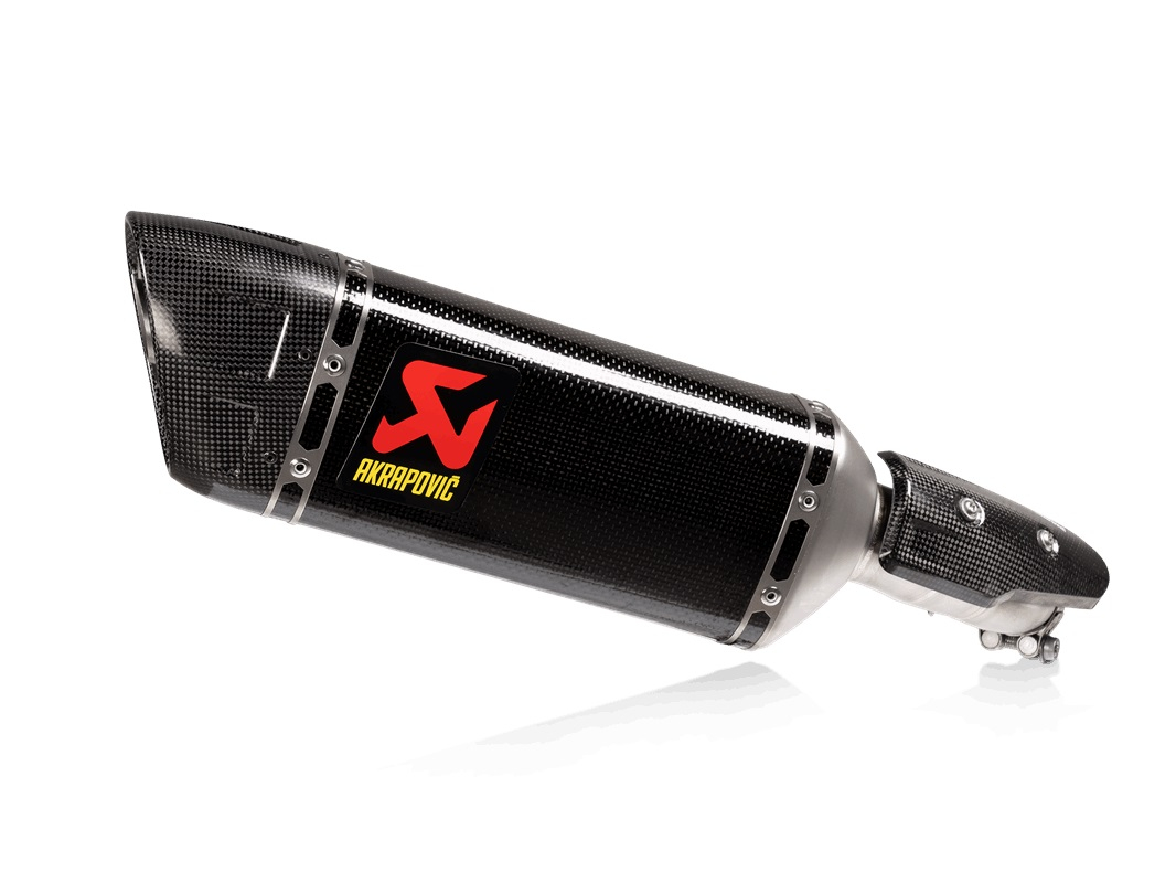 Akrapovic Slip-On Line Amortizor spate din carbon Figura 1