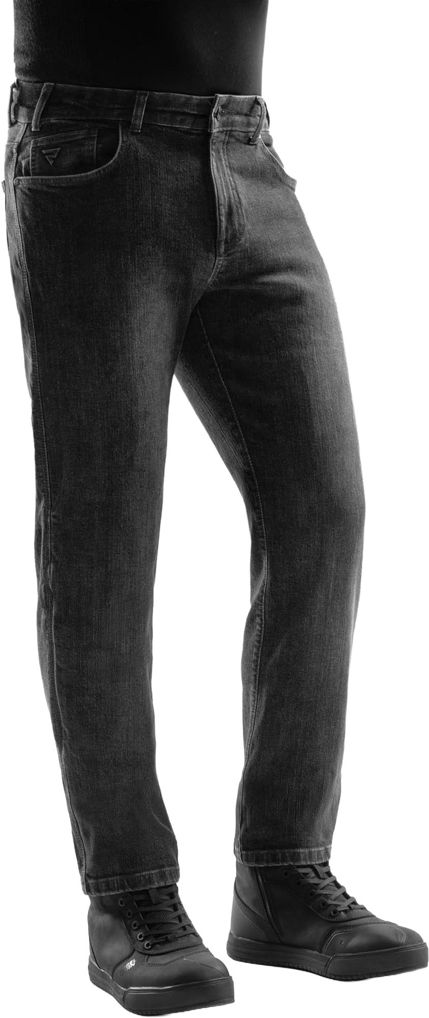 Rebelhorn Classic Motorcykeljeans Sort udvasket 32/36 Figur 3