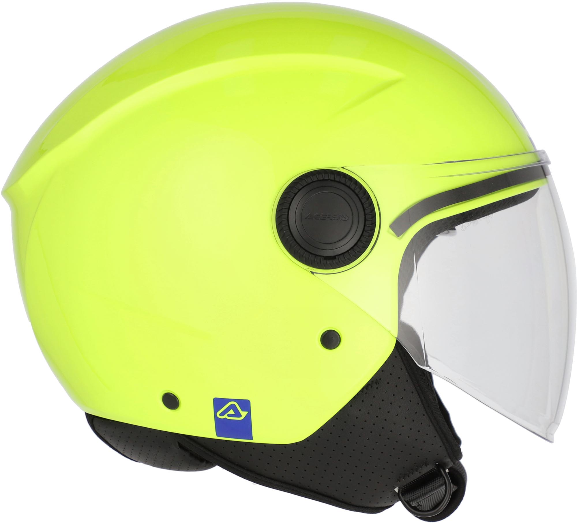 Acerbis Brezza 噴射頭盔 螢光黃 S（55/56） 圖2