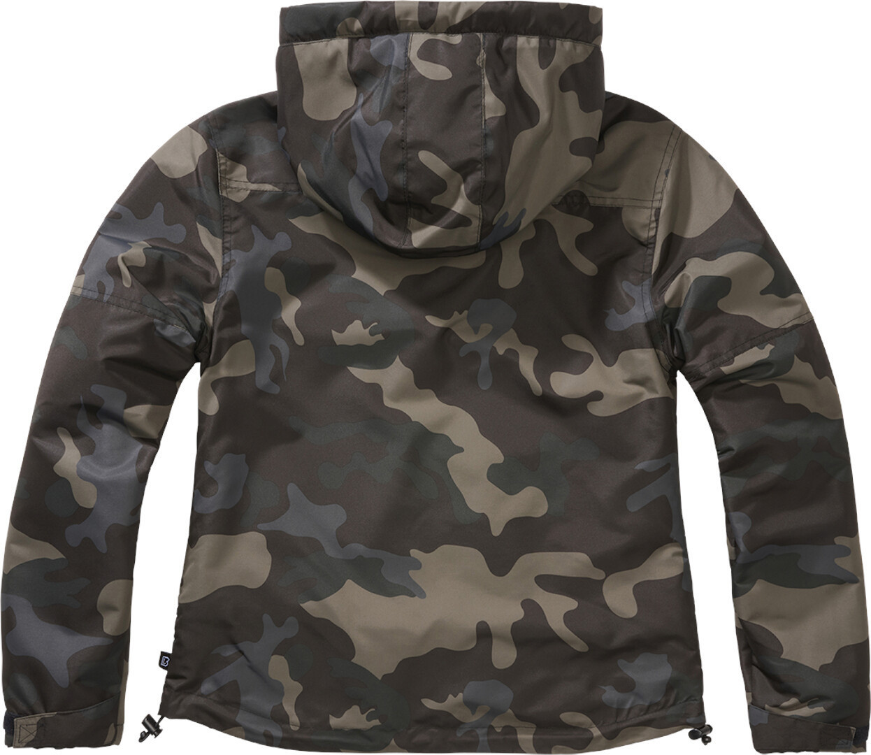 Brandit Windbreaker Frontzip Damen Jacke dunkles camouflage M Abbildung 2