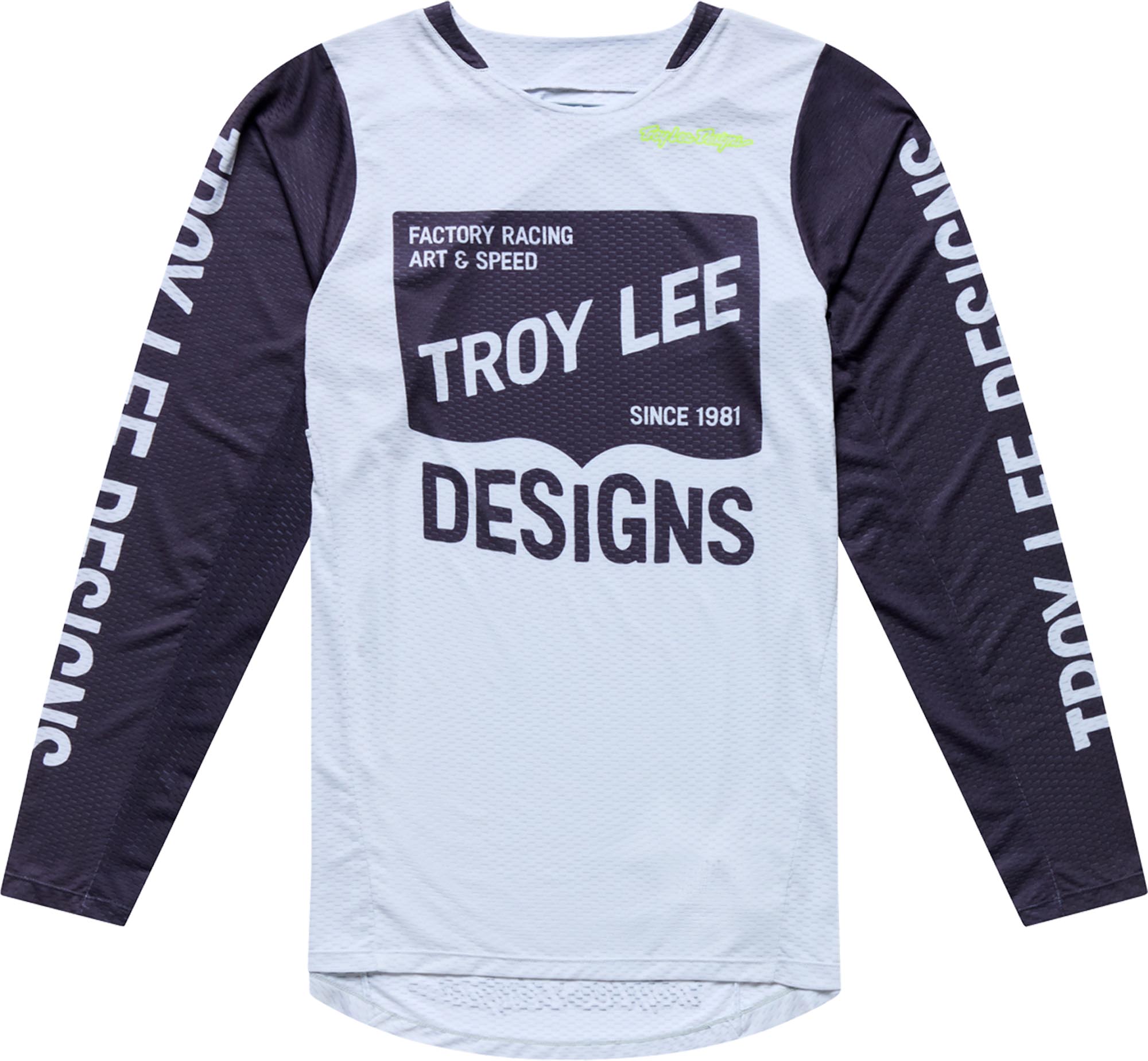Troy Lee Designs GP Pro Air Locked Motocross Jersey hellgrau M Abbildung 1