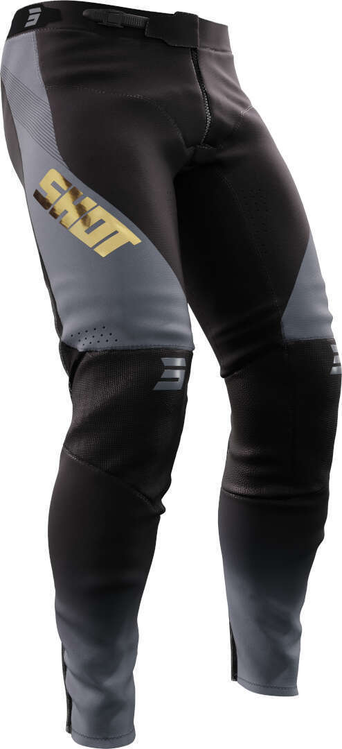 Shot Aerolite Honor Motocross bukser Sort/guld 34 Figur 3