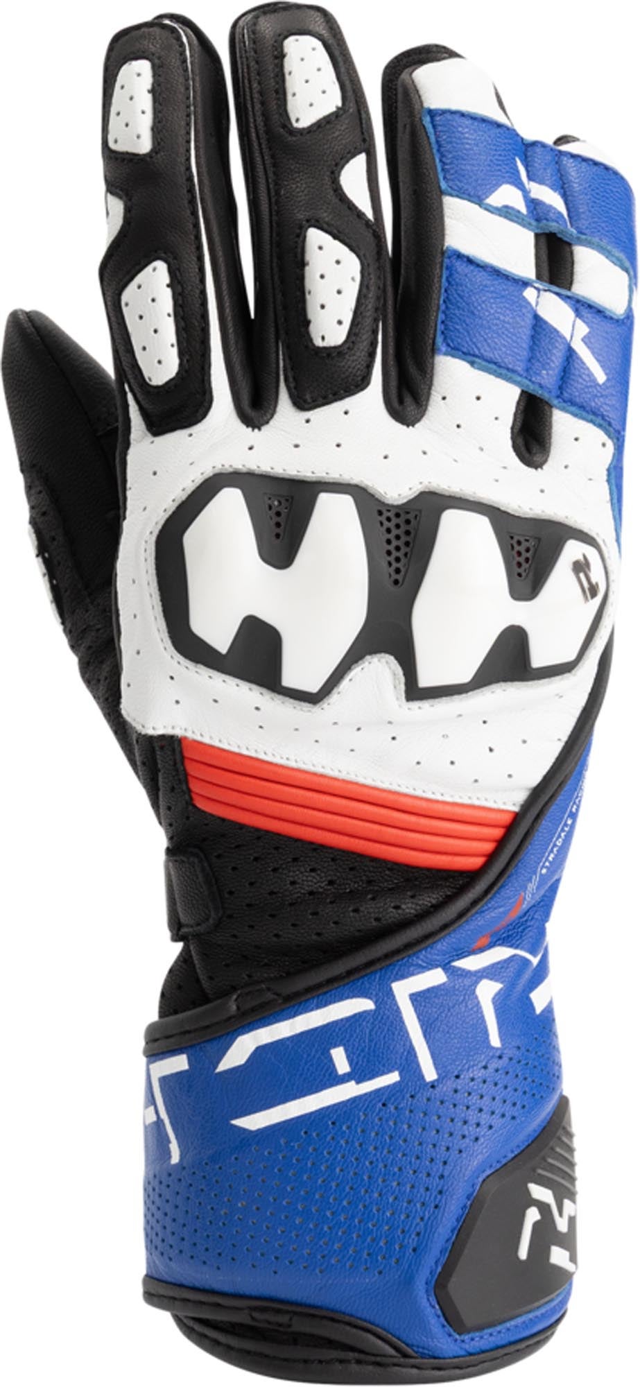Richa RS-86 Luvas de Motocicleta azul/vermelho 3XL Figura 2