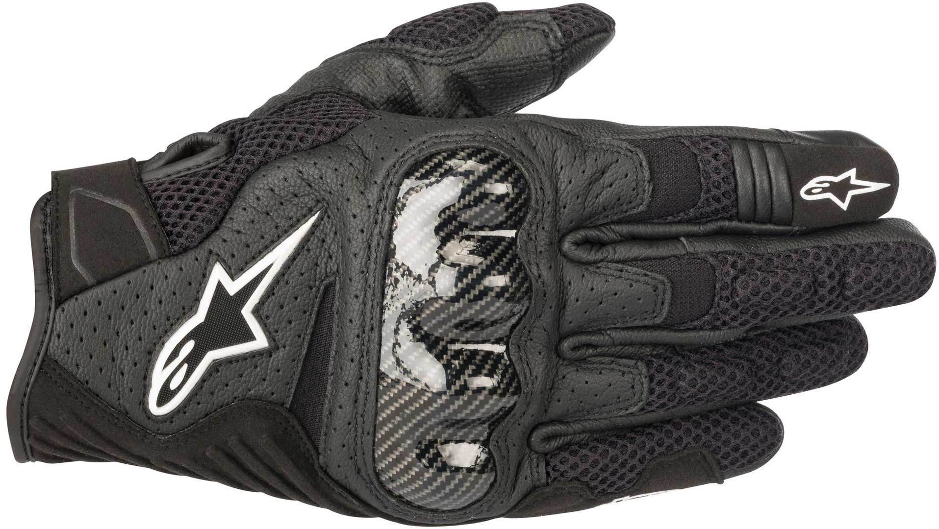 Alpinestars SMX 1 Air V2 Мотоциклетные перчатки чёрный 2XL Рисунок 1