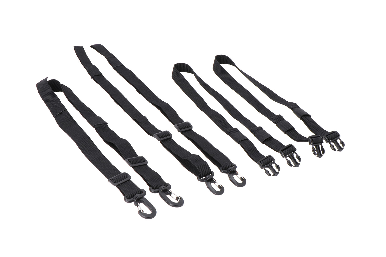 SW-Motech Monteringsremsats för Drybag 80 - Set med 5 remmar i olika längder. Figur 1