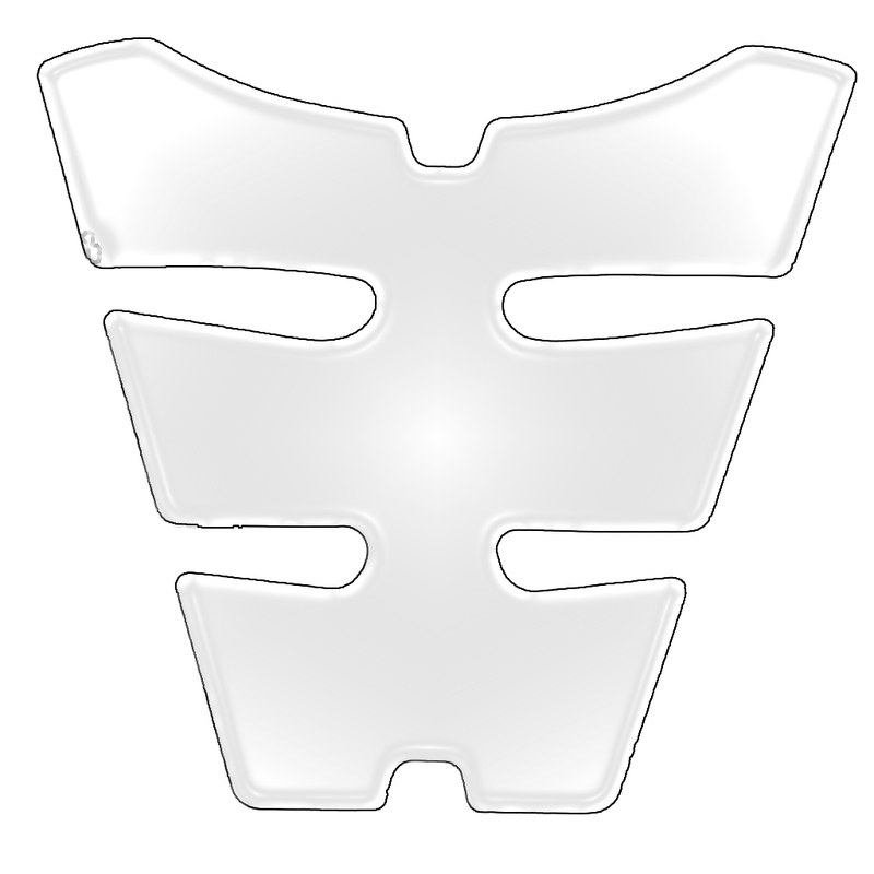 PARTIES V Protection de réservoir BIHR petit transparent Figure 1