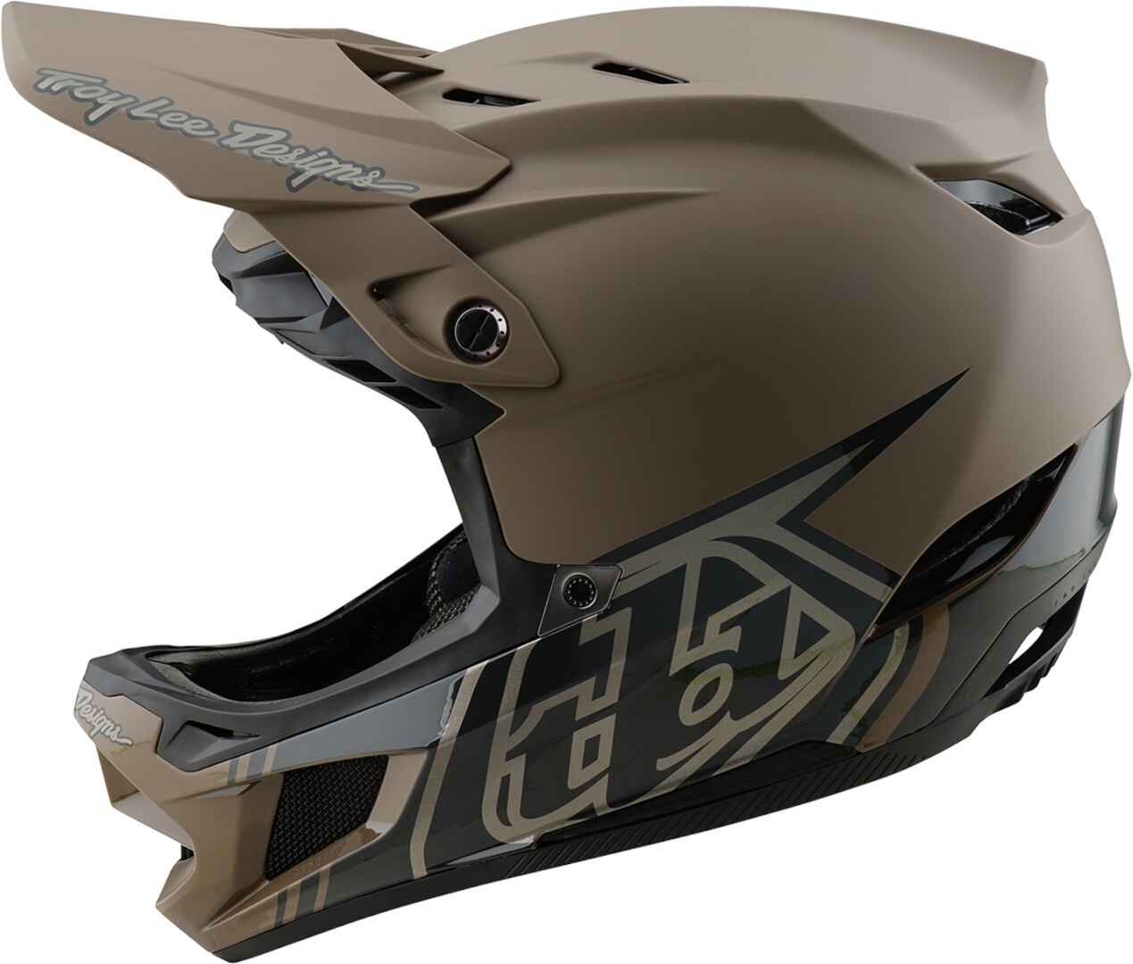 Troy Lee Designs D4 Mips Stealth Composite Downhill Helm S (55/56) Abbildung 2