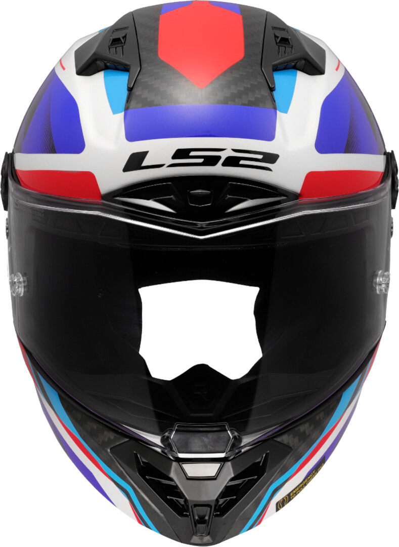 LS2 FF805 Thunder GP Raute Carbon Casco bianco/blu/rosso M (57/58) Figura 8