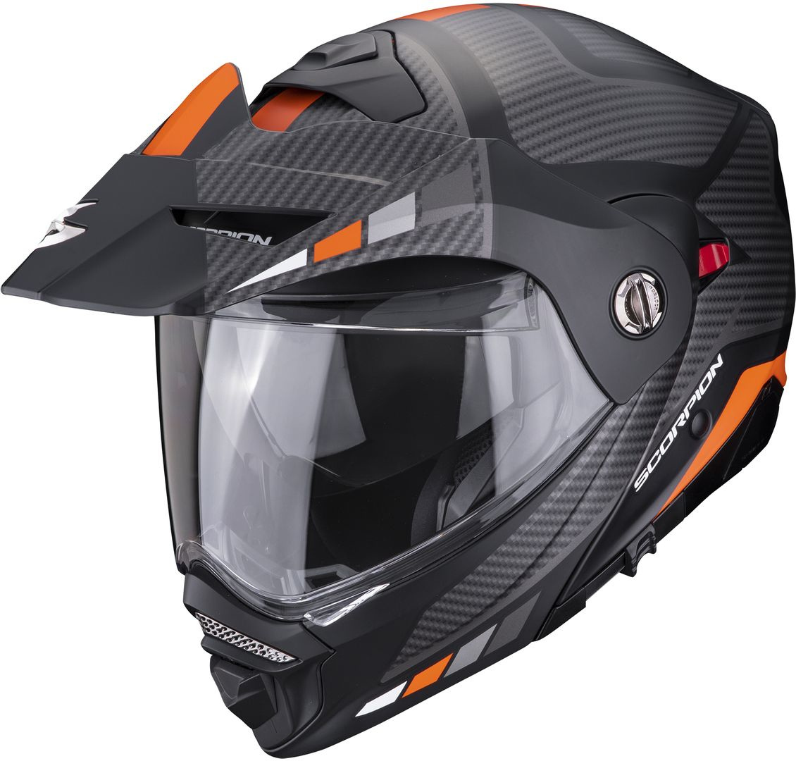Scorpion ADX-2 Camino Hjälm Svart matt/orange XL (60/61) Figur 1