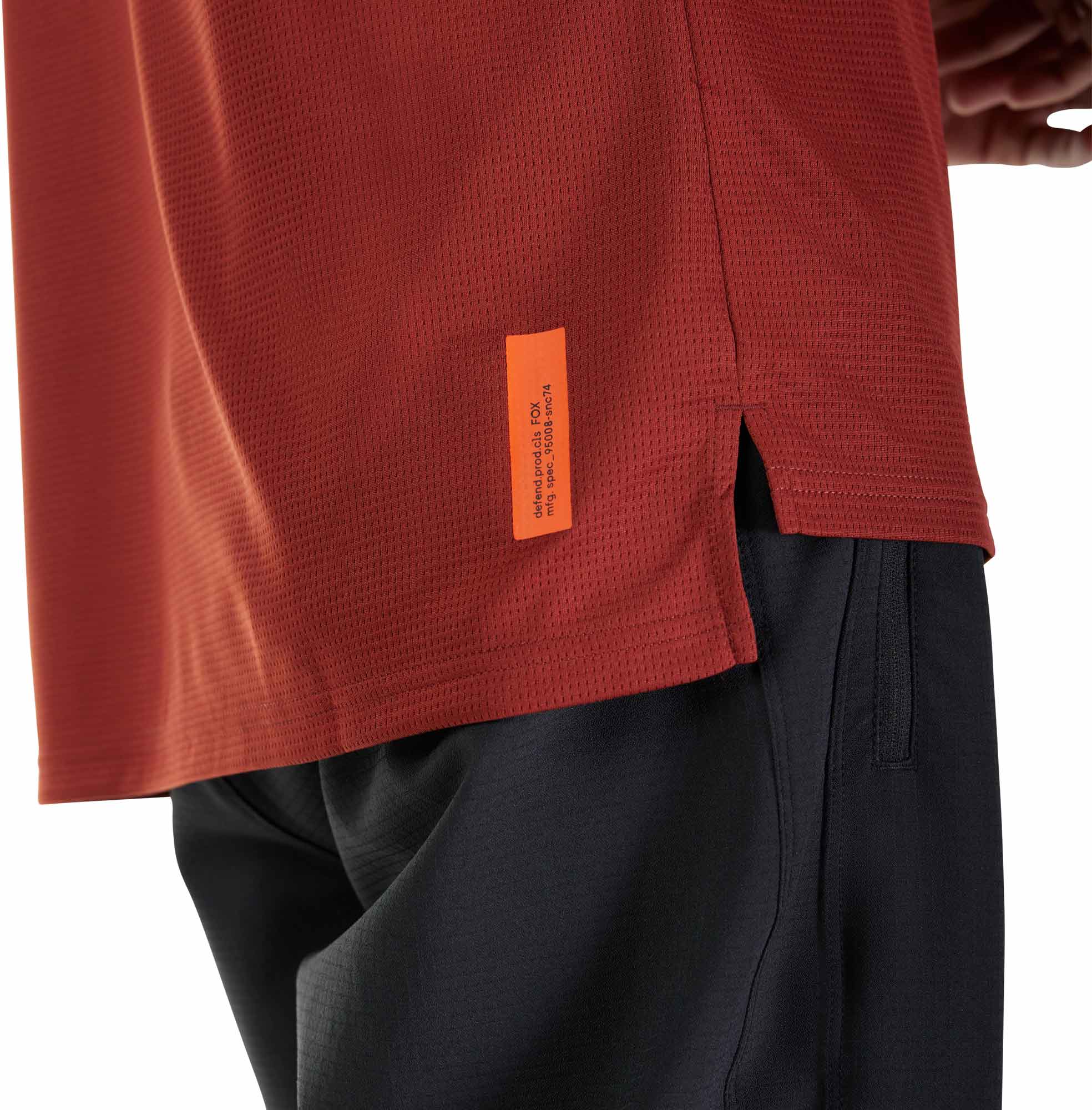 FOX Defend Bicycle Jersey dark red M Figure 7