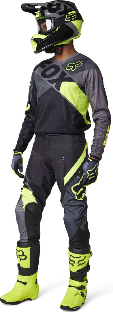 FOX 180 Xpozr Motocross bukser grå/sort 32 Figur 8