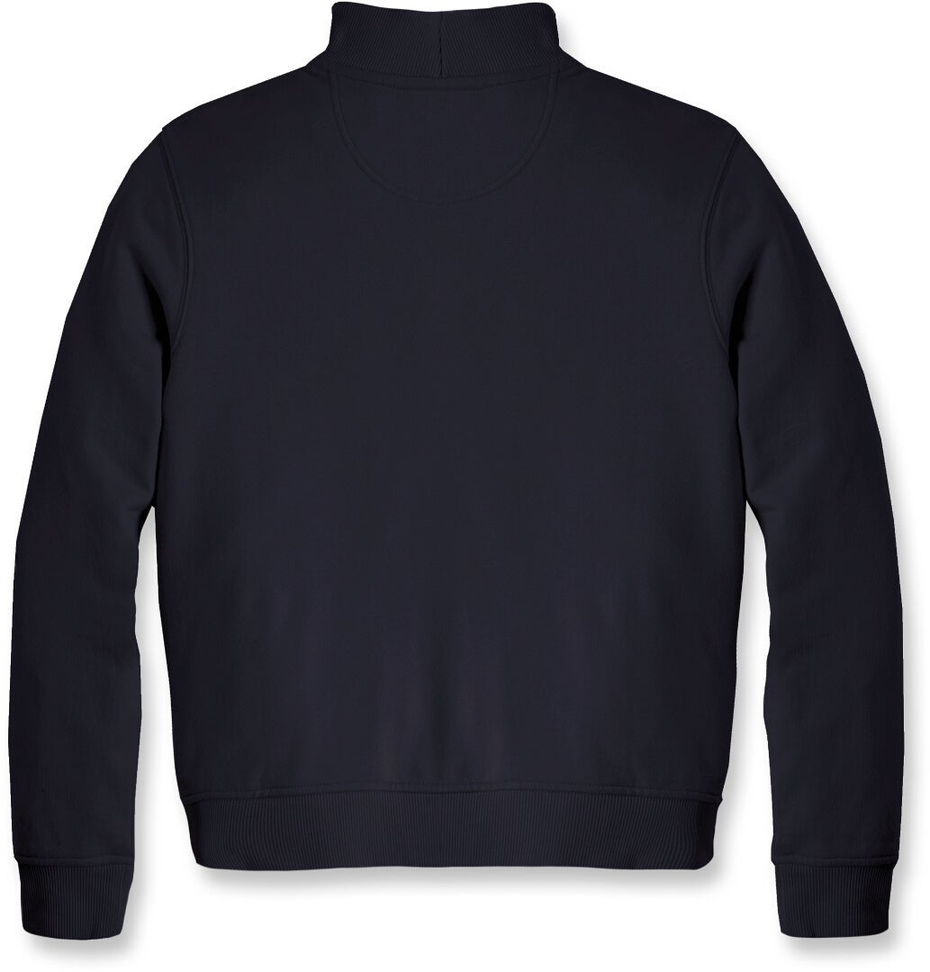 Carhartt Relaxed Fit Half Zip Dame Sweatshirt Sort XL Figur 2