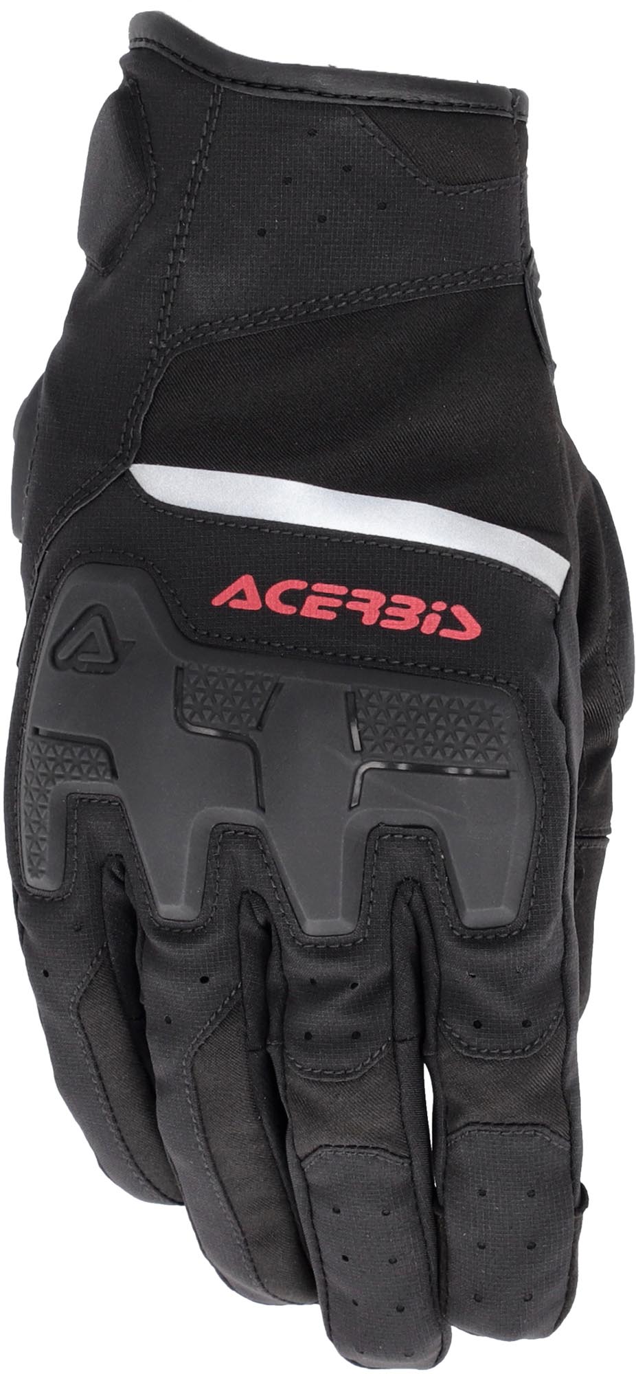 Acerbis X-Street WP wasserdichte Motorrad Handschuhe schwarz/rot S Abbildung 5