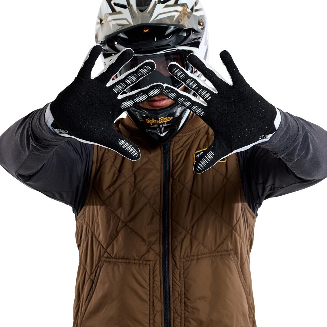 Troy Lee Designs Air Mono Luvas de motocross Branco L Figura 5