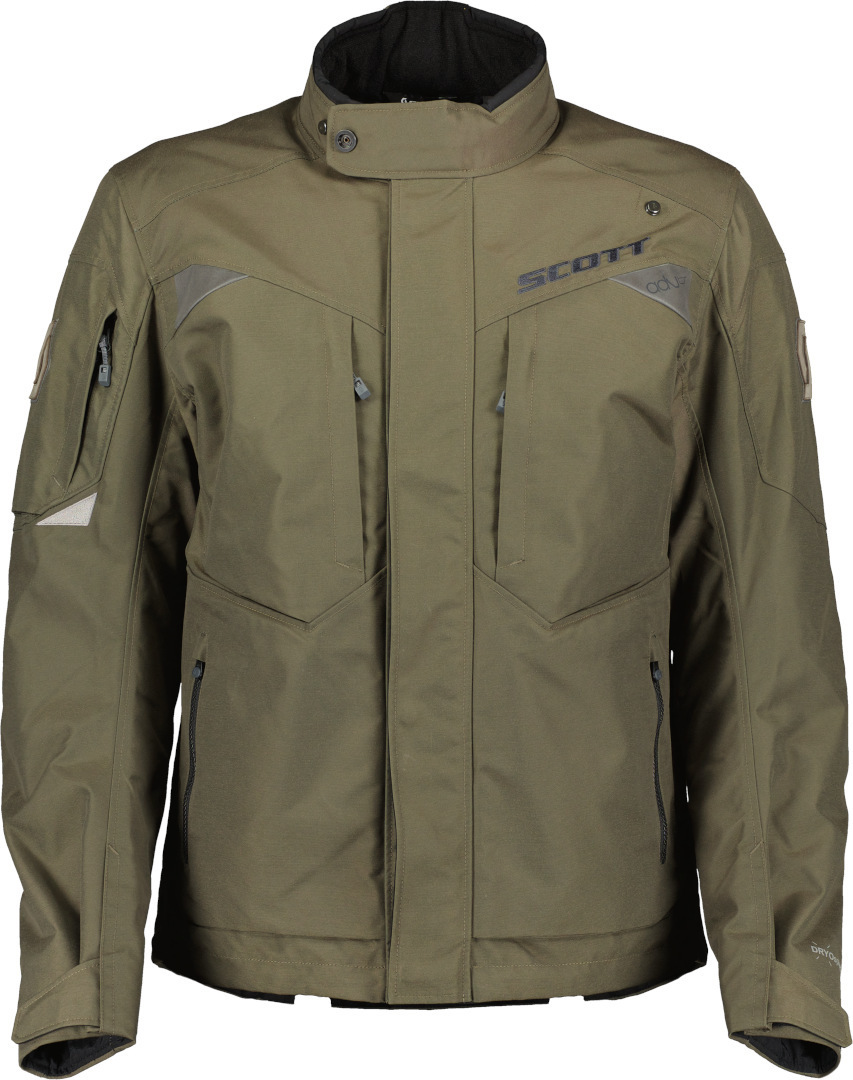 Scott ADV Terrain Dryo Motorcycle Textile Jacket olive L Figure 1