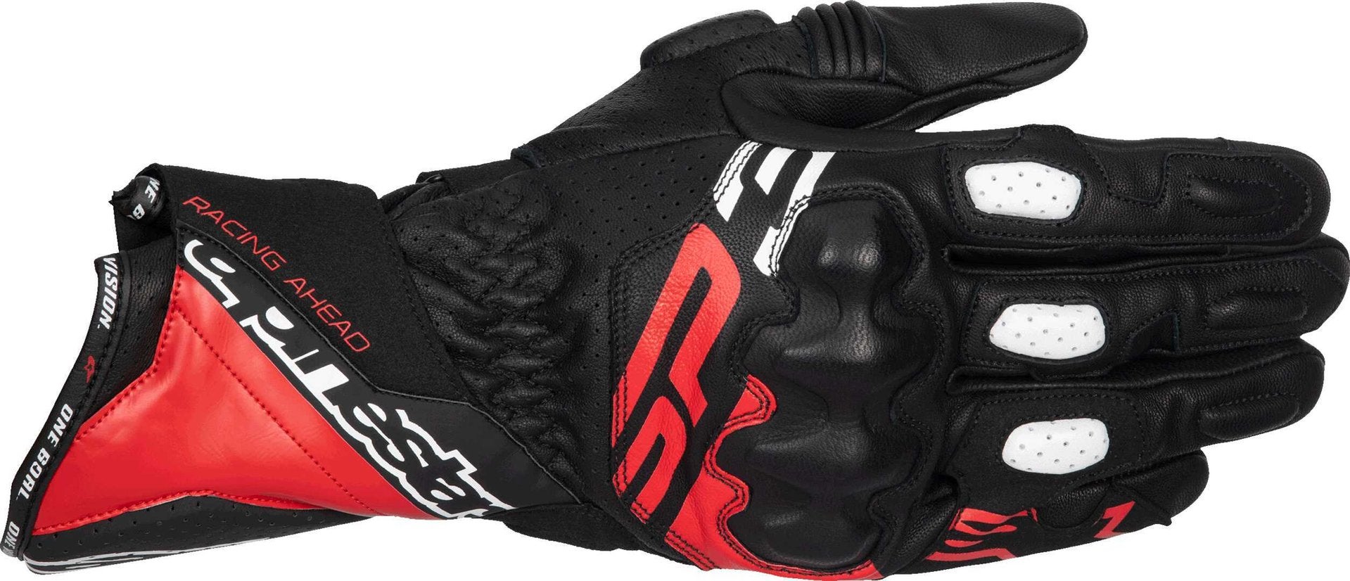 black/red