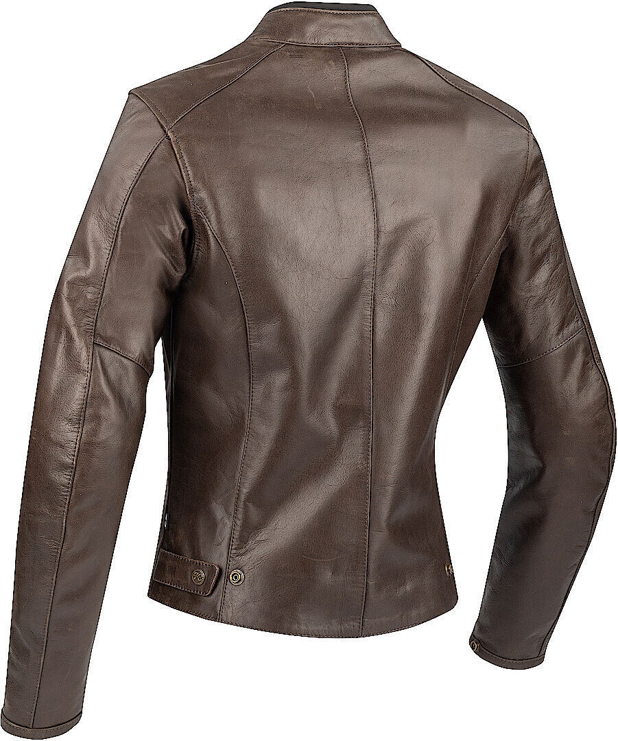 Segura Laxey Damen Motorrad Lederjacke braun 42 Abbildung 2