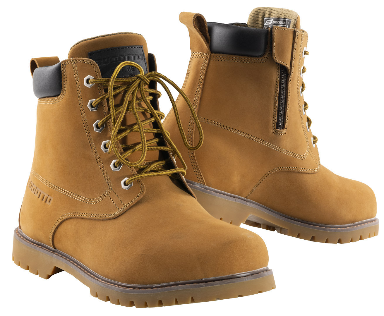 Bogotto Havoc Bottes de moto imperméables Marron 44 Figure 1