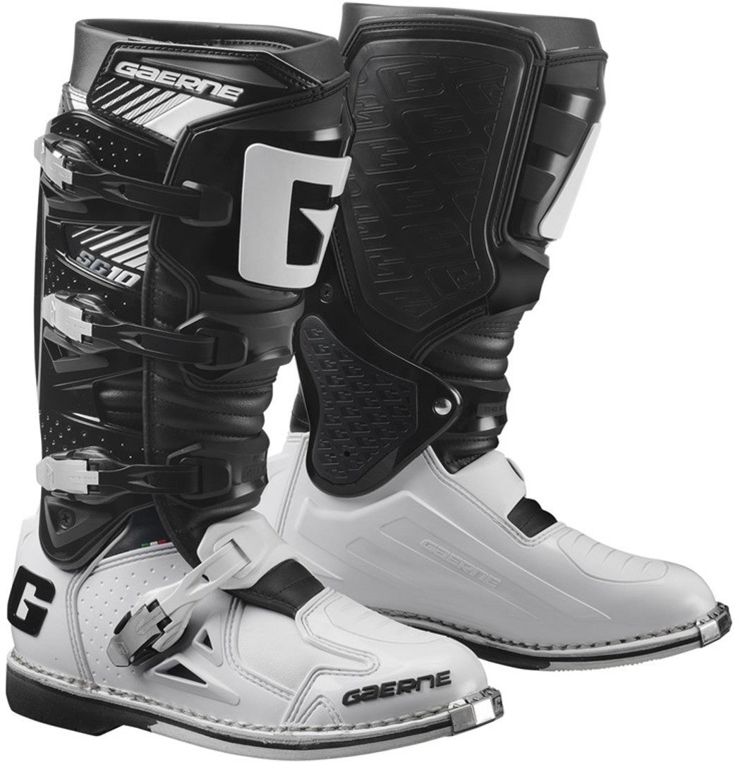 Gaerne SG-10 Goodyear Motokrosové boty černobílá 48 Obrázek 1
