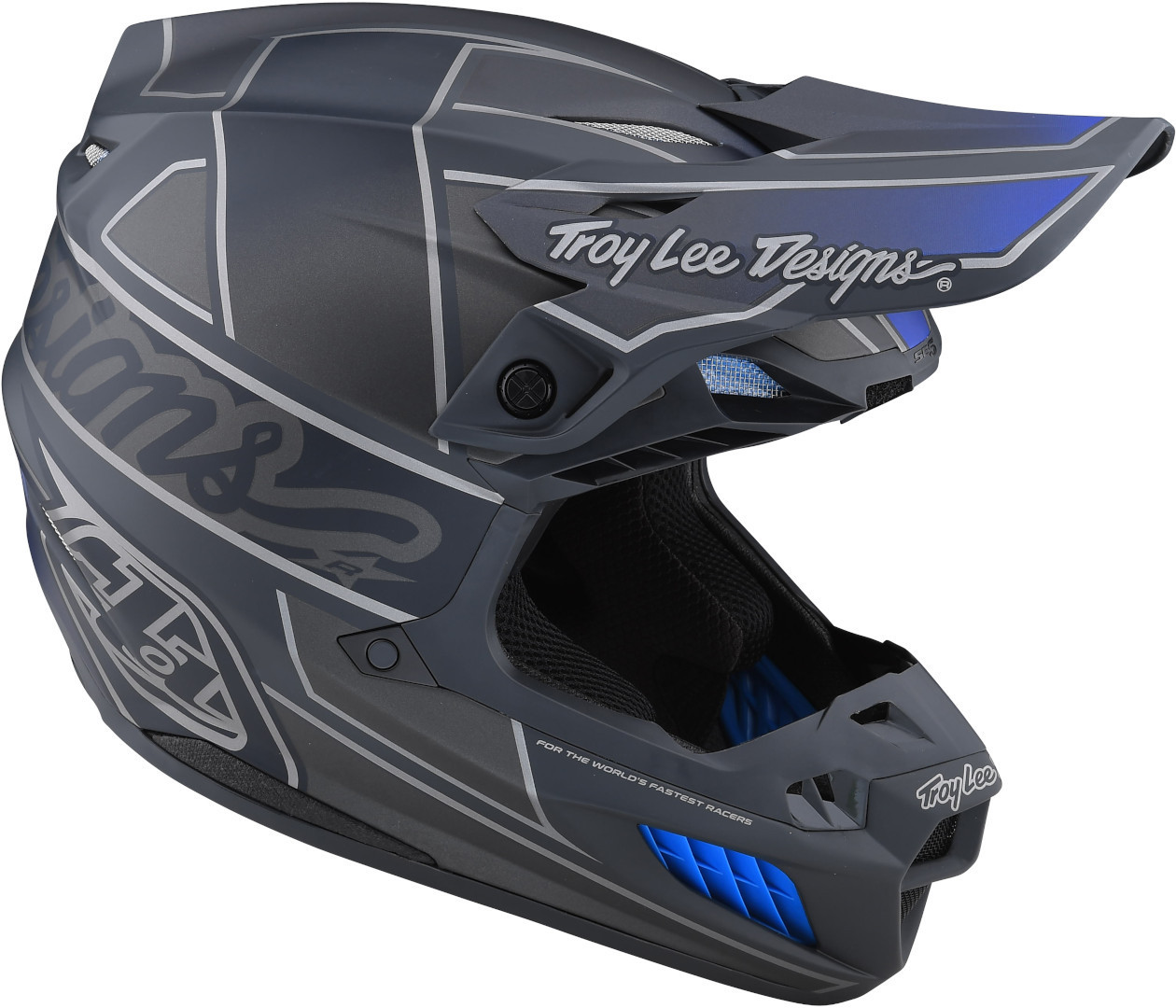 Troy Lee Designs SE5 Team MIPS Cască de motocross Grey matt L (58/59) Figura 3