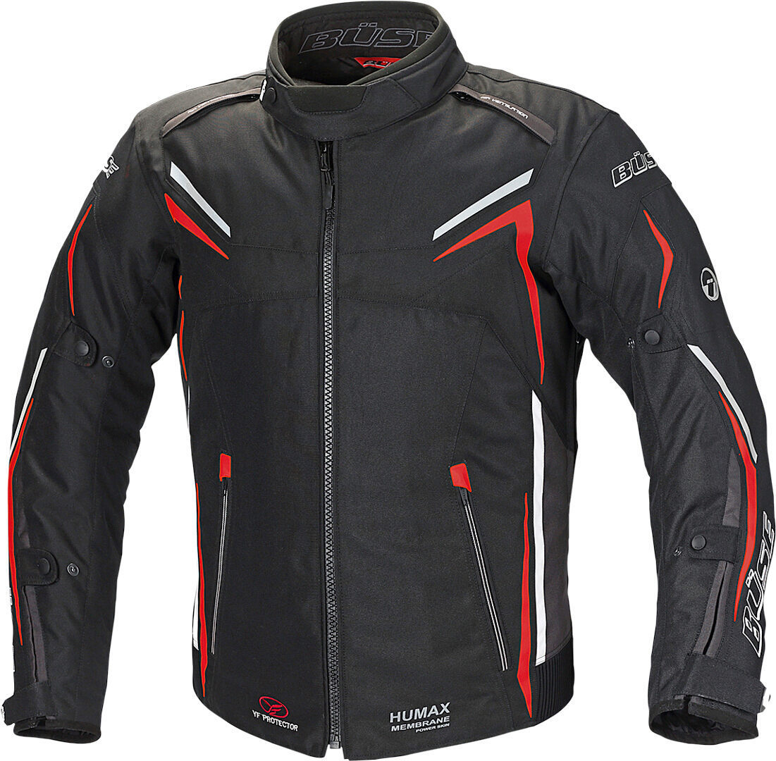 Büse Mugello Motorcycle Textile Jacket black/red M Figure 1
