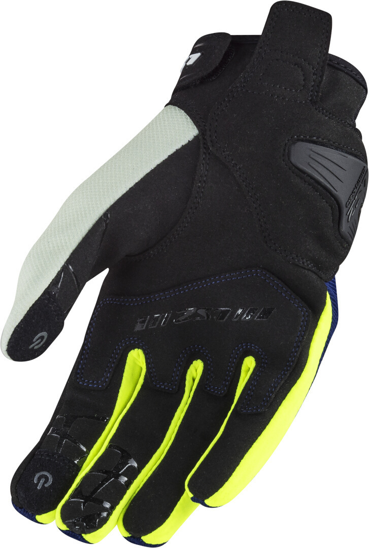 LS2 Dart II Mănuși de motocicletă albastru/alb/galben-neon 2XL Figura 2