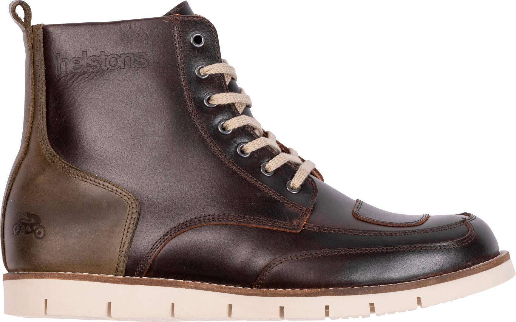 Helstons Liberty Motorcycle Boots dark brown 45 Figure 1