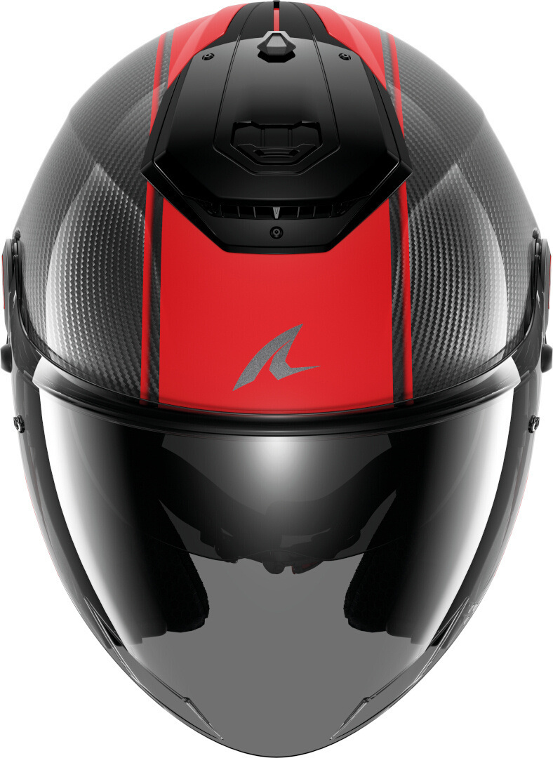 Shark RS Jet Carbon Skin Cască cu reacție Negru/Roșu L (59/60) Figura 2