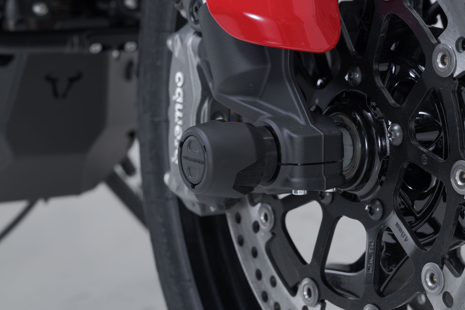 Set SW-Motech Slider pentru puntea față - Negru. Ducati Multistrada V2 / V2 S (24-). Figura 5