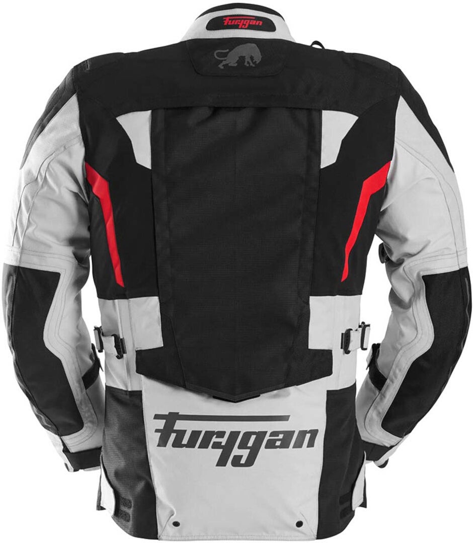 Furygan Montroc 3in1+ Kevlar Primaloft Motorcycle Textile Jacket black/white/red L Figure 3