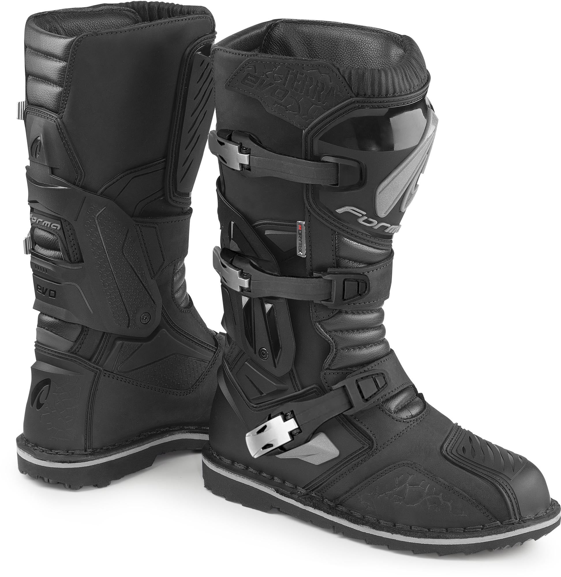Forma Terra Evo Dry Motorrad Stiefel schwarz 46 Abbildung 1