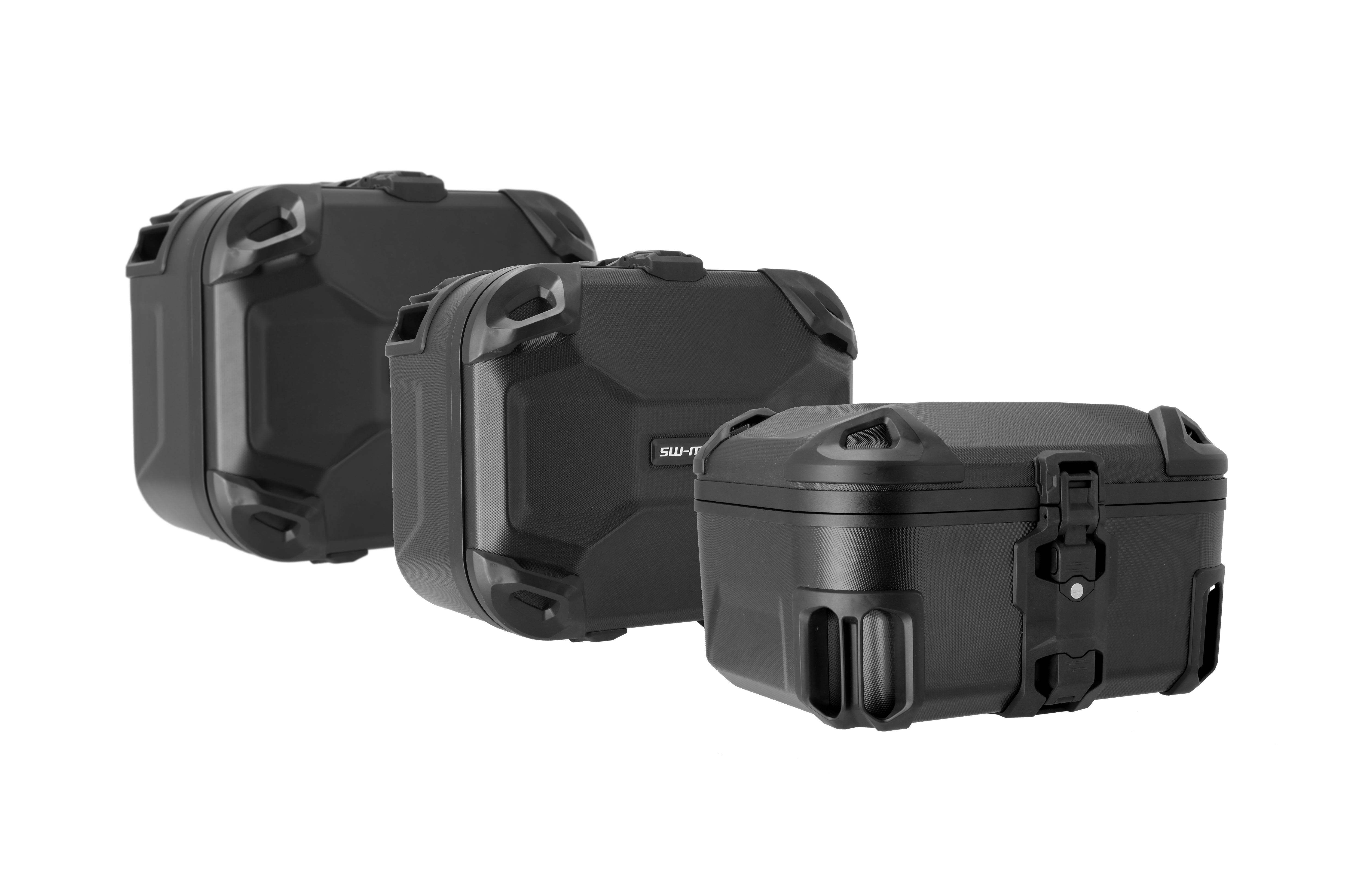 SW-Motech Adventure set DUSC with top case L - Black. Moto Morini X-Cape 650 (21-). Figure 1