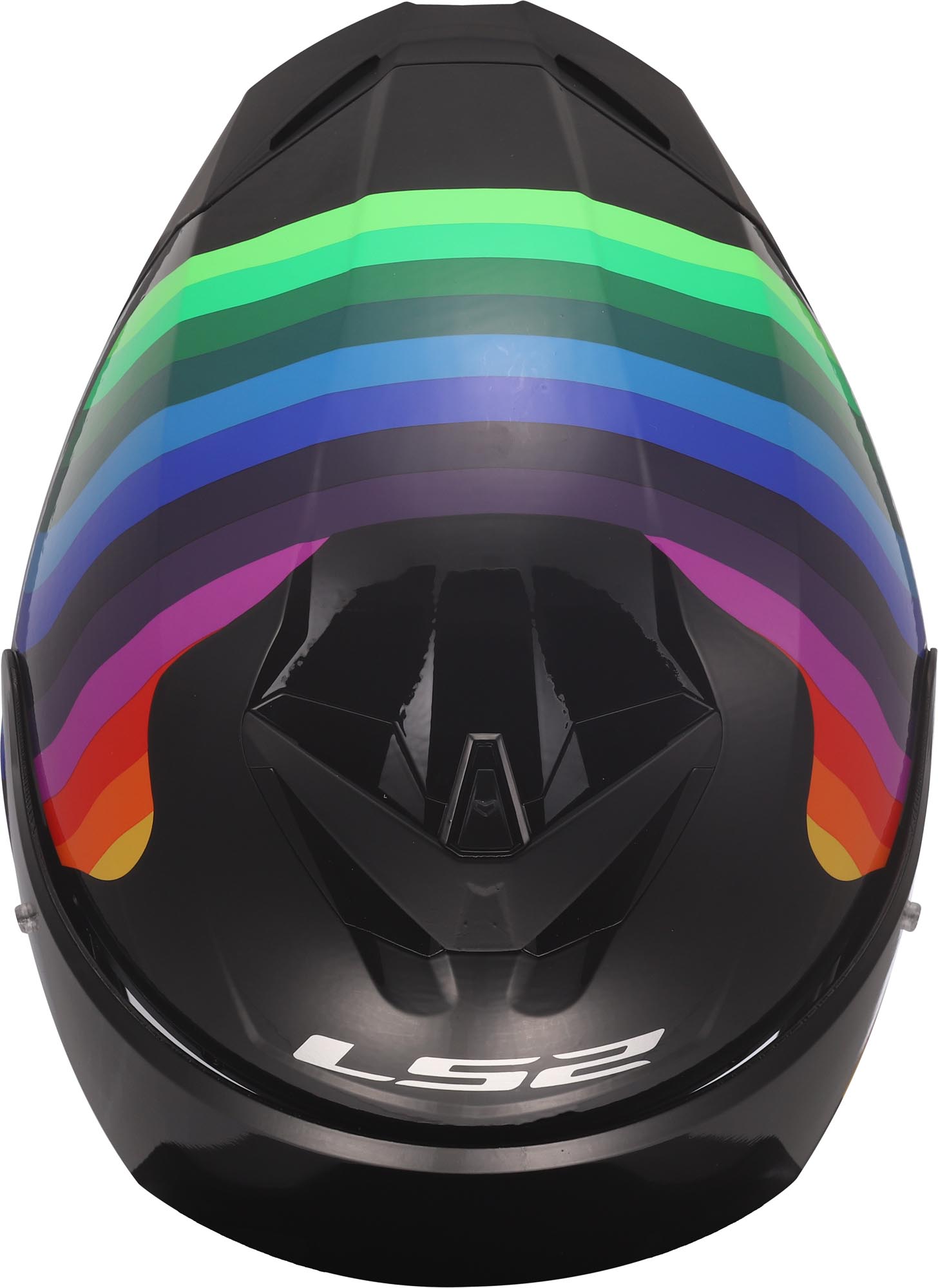 LS2 FF820 Rapid III Flow Helm schwarz/bunt L (59/60) Abbildung 5
