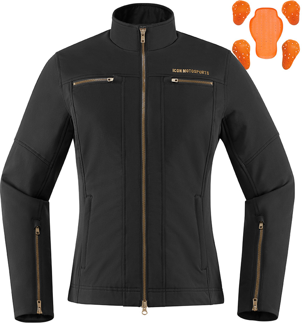 Icon Hella2 Giacca tessile da donna XL Figura 1