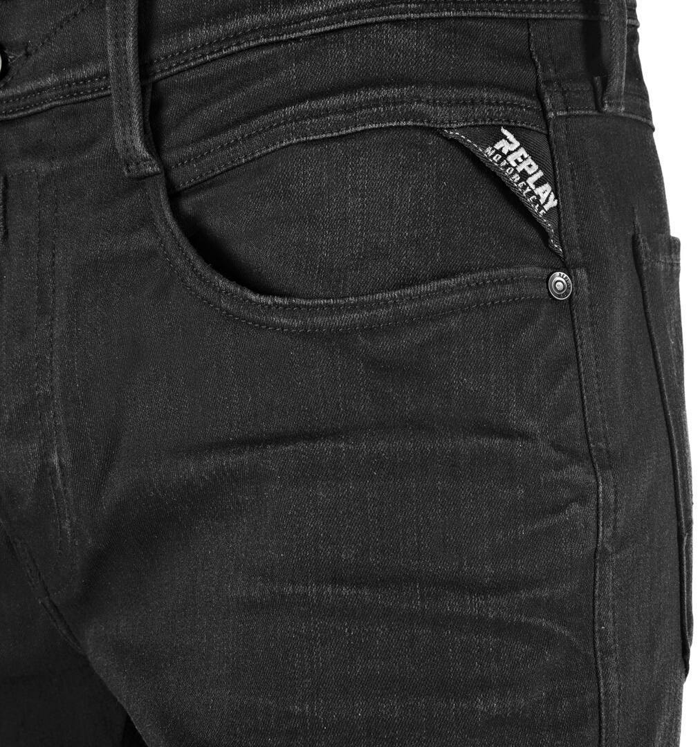 Replay Chain Motorcykel Jeans Sort 33 Figur 7