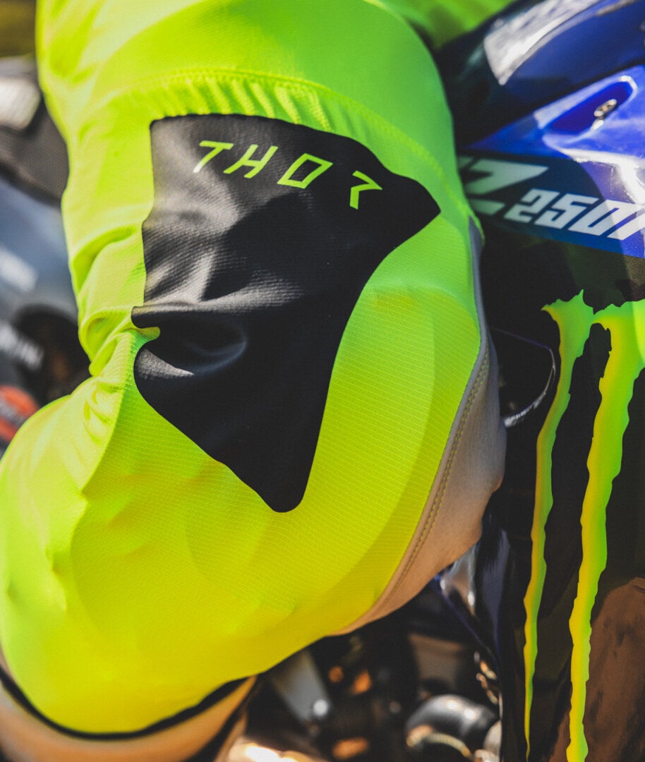 Thor Sportmode Riot Motocross bukser gul/sort 36 Figur 13