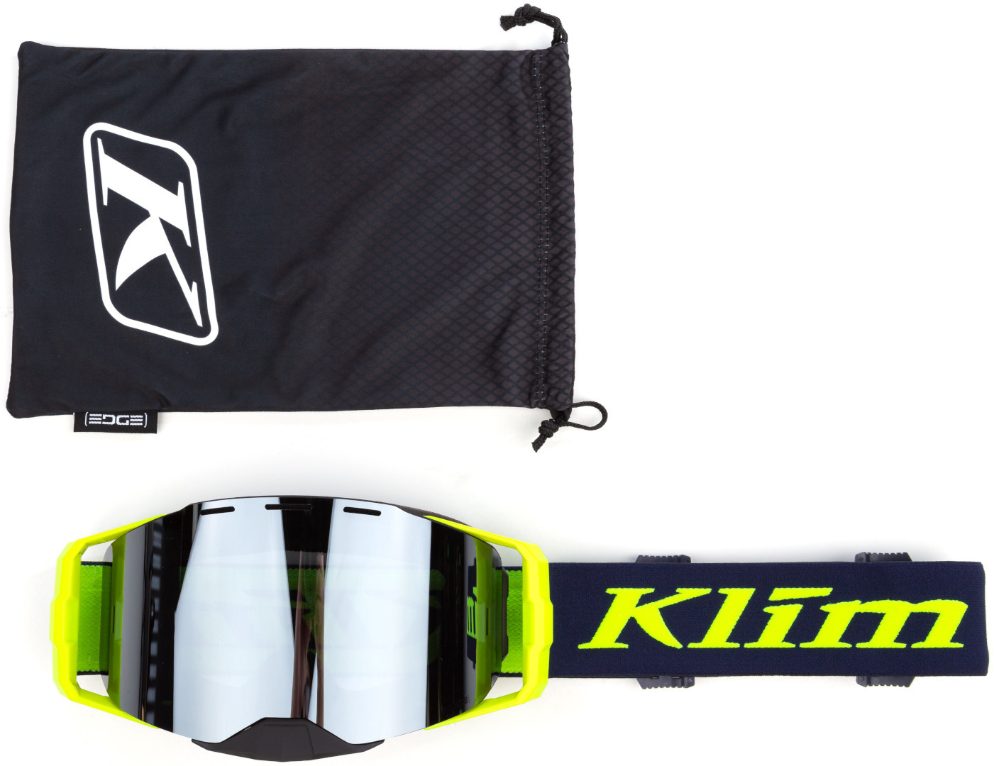 Klim Edge Ochelari de motocross fum Figura 2