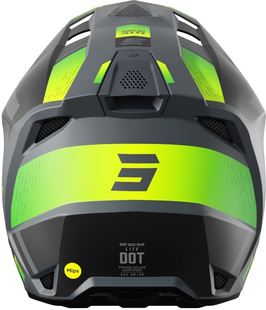 Side view of Shot Lite Ultra Motocross Helmet