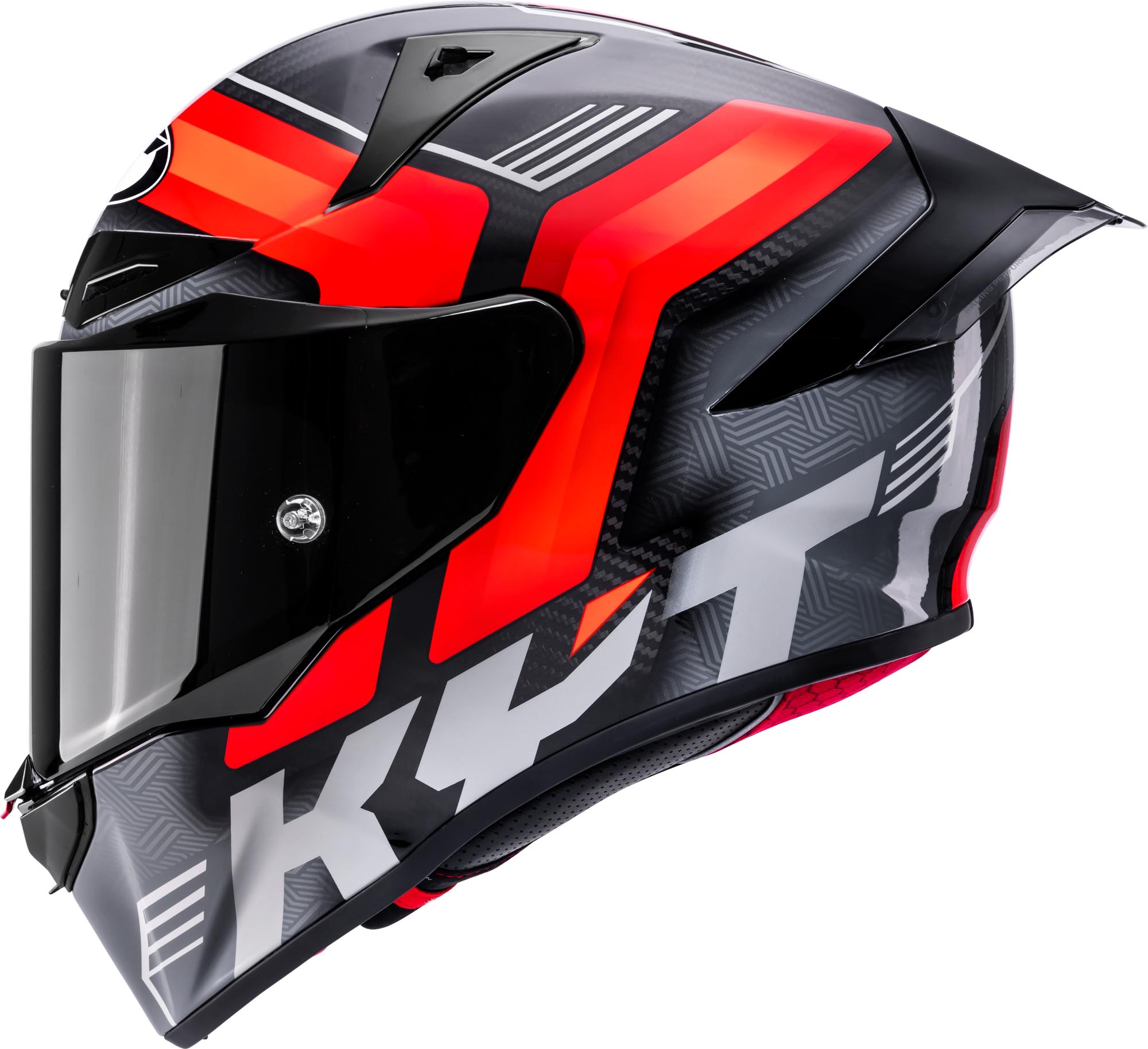 KYT R1R Carbon Accelerator Casque carbone/rouge S (53/54) Figure 2