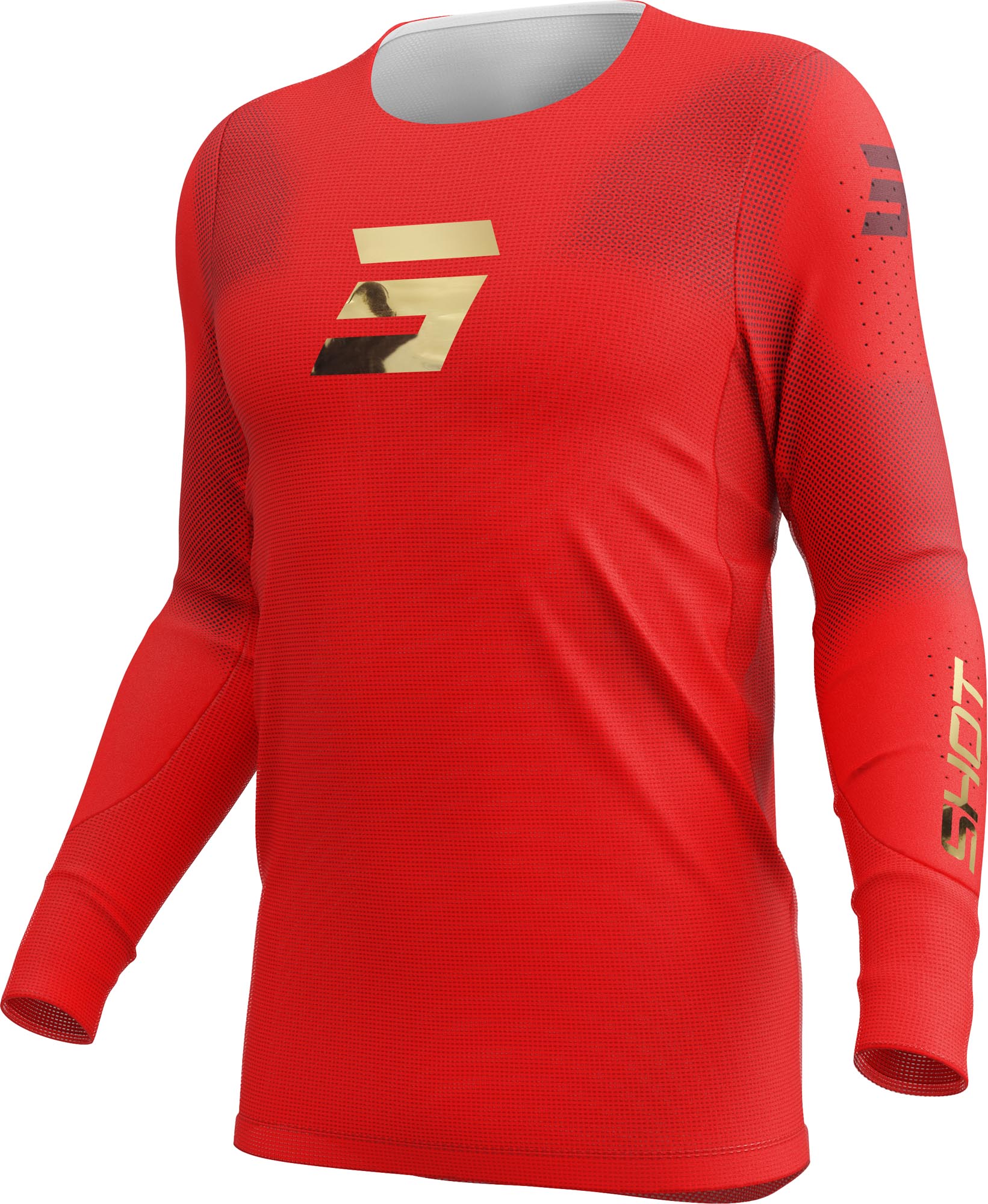 Shot Aerolite Space Motokrosový dres červená XL Obrázok 1