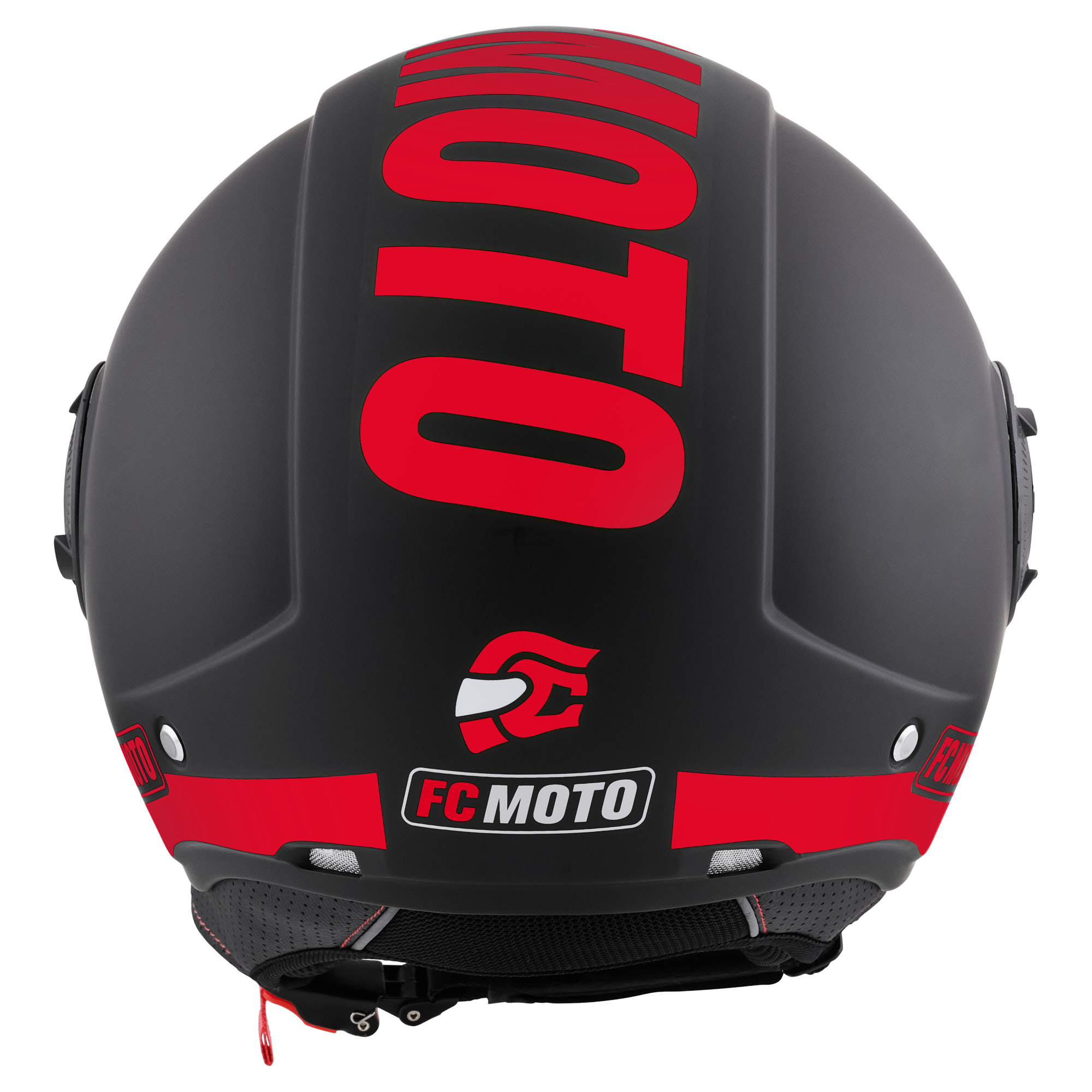 FC-Moto Ralgo Cască cu reacție Negru/Roșu S Figura 5
