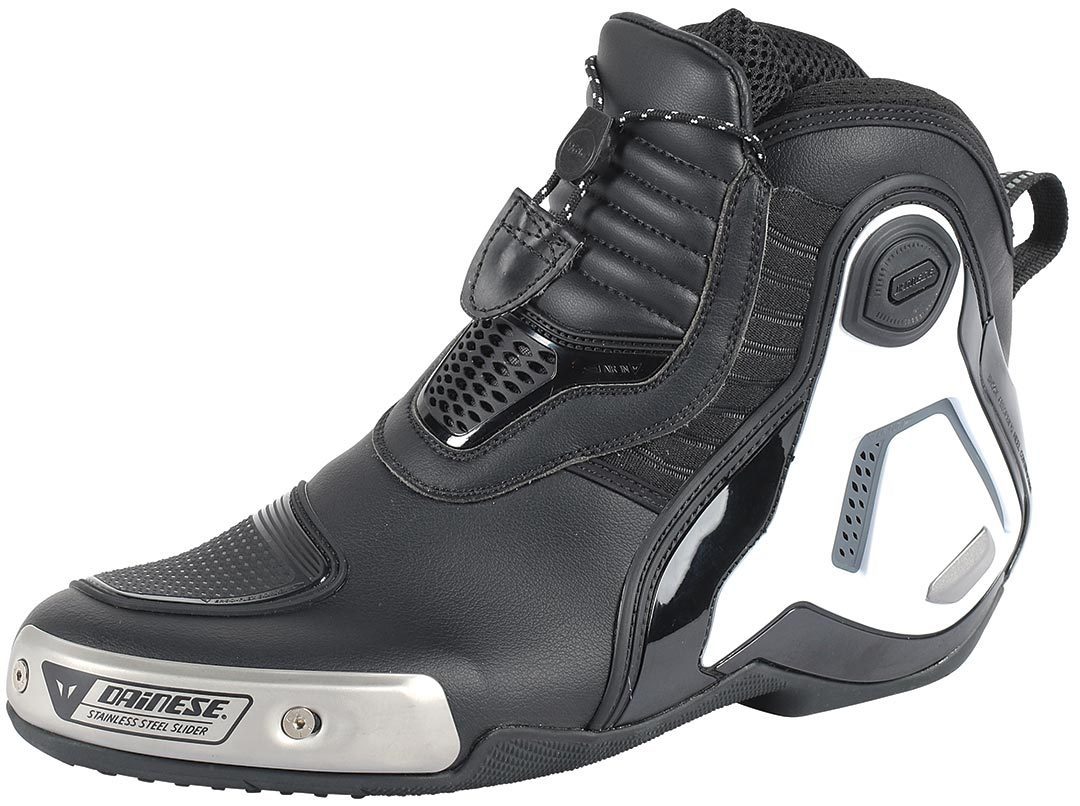 Dainese Dyno Pro D1 Motorcycle Boots black/white/grey 40 Figure 1