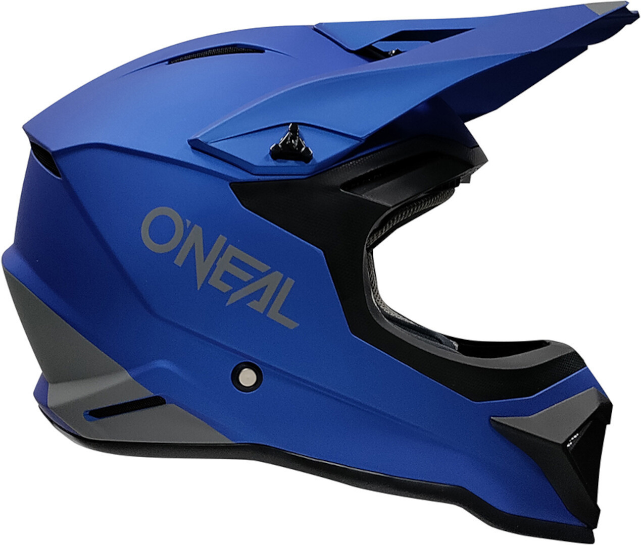 Oneal 1SRS Solid Casco Motocross Blu opaco XL (61/62) Figura 2