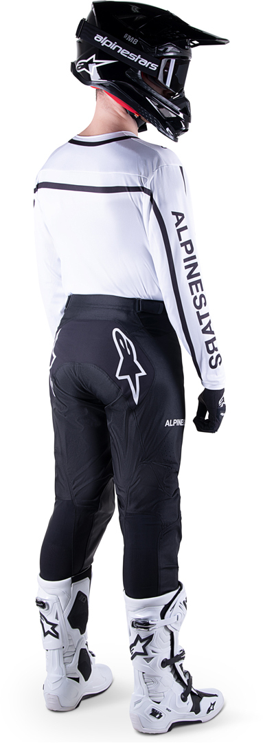 Alpinestars Racer Found Tricou de motocross alb S Figura 2